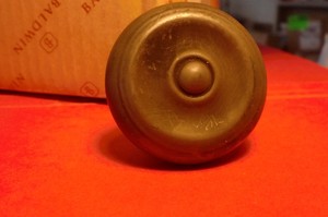 oil rubed bronze New miss marked box Baldwin 5068.102.IMR Door knob