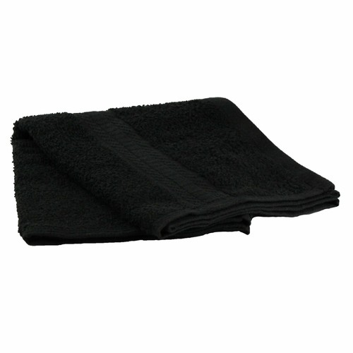 Cotton Bath Towels 18-Piece Towel Set Thick & Plush Hand Bath Towel Black - Picture 3 of 7