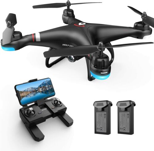 Holy Stone HS110G GPS  RC Drone with 1080P HD Camera Quadcopter LED 2 Batteries