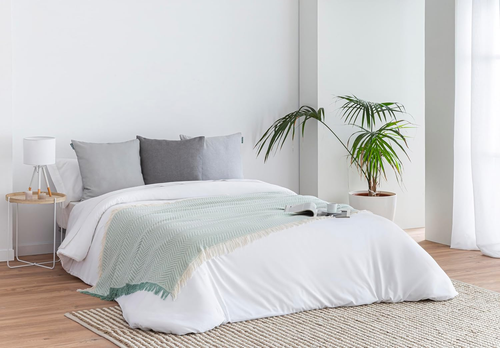 , Trapunta Multiuso per Divano, Coperta, Plaid per Letto, Copridivano, Prodotta - Foto 7 di 12