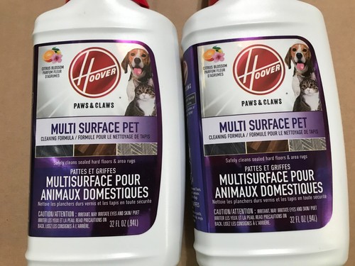 * 64Oz Hoover Deep Clean Paws & Claws Carpet Pet Cleaning Multi Surface Solution - Picture 3 of 3