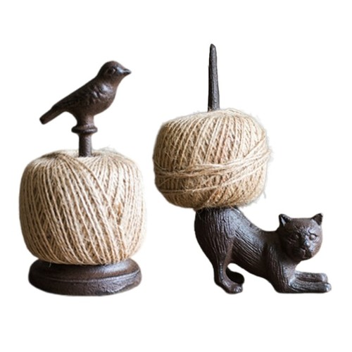 Iron Garden Twine Holder for Gardening Garden Twine Rope String Rack for Hanging