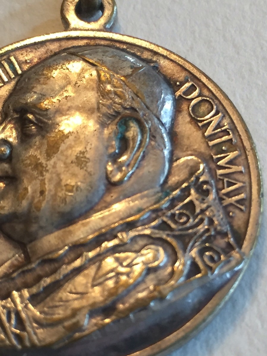 VINTAGE ROME ITALY POPE JOANNES XXIII PONT MAX MEDAL ITALIAN