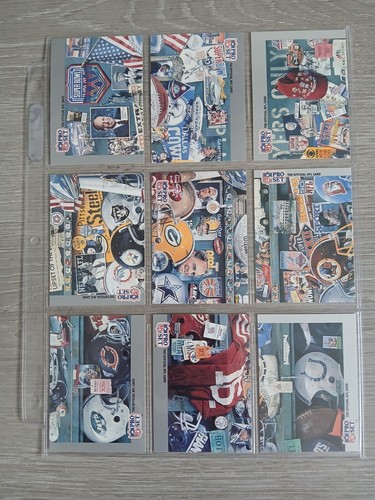 1990 Pro Set Superbowl Supermen Ticket Complete Set Rare 1-150 Ordered In Pages - Picture 2 of 7