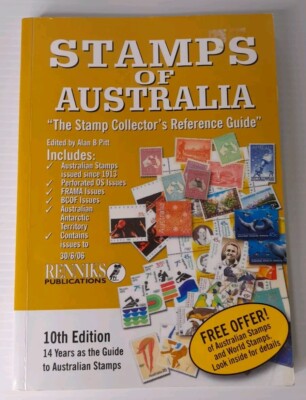 Renniks Stamps of Australia 10th Edition Stamp Collector's Reference Guide Book