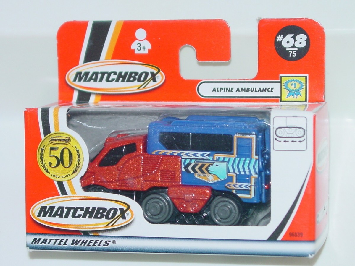 バービー MATCHBOX WINDOW BOX 2002 #68 ALPINE AMBULANCE | eBay