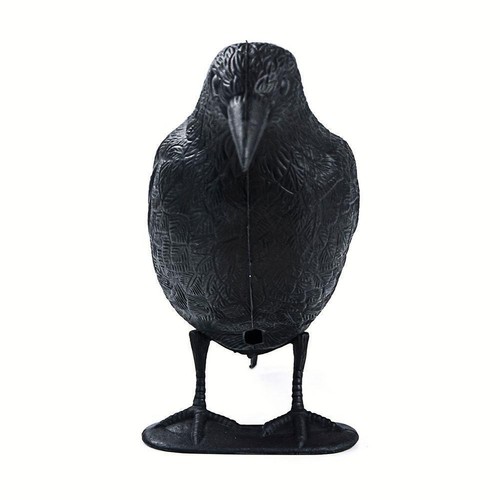 Plastic Simulation Crows Garden Deco Statue Hunting Bait Protect Decor Q4T3 - Picture 12 of 12