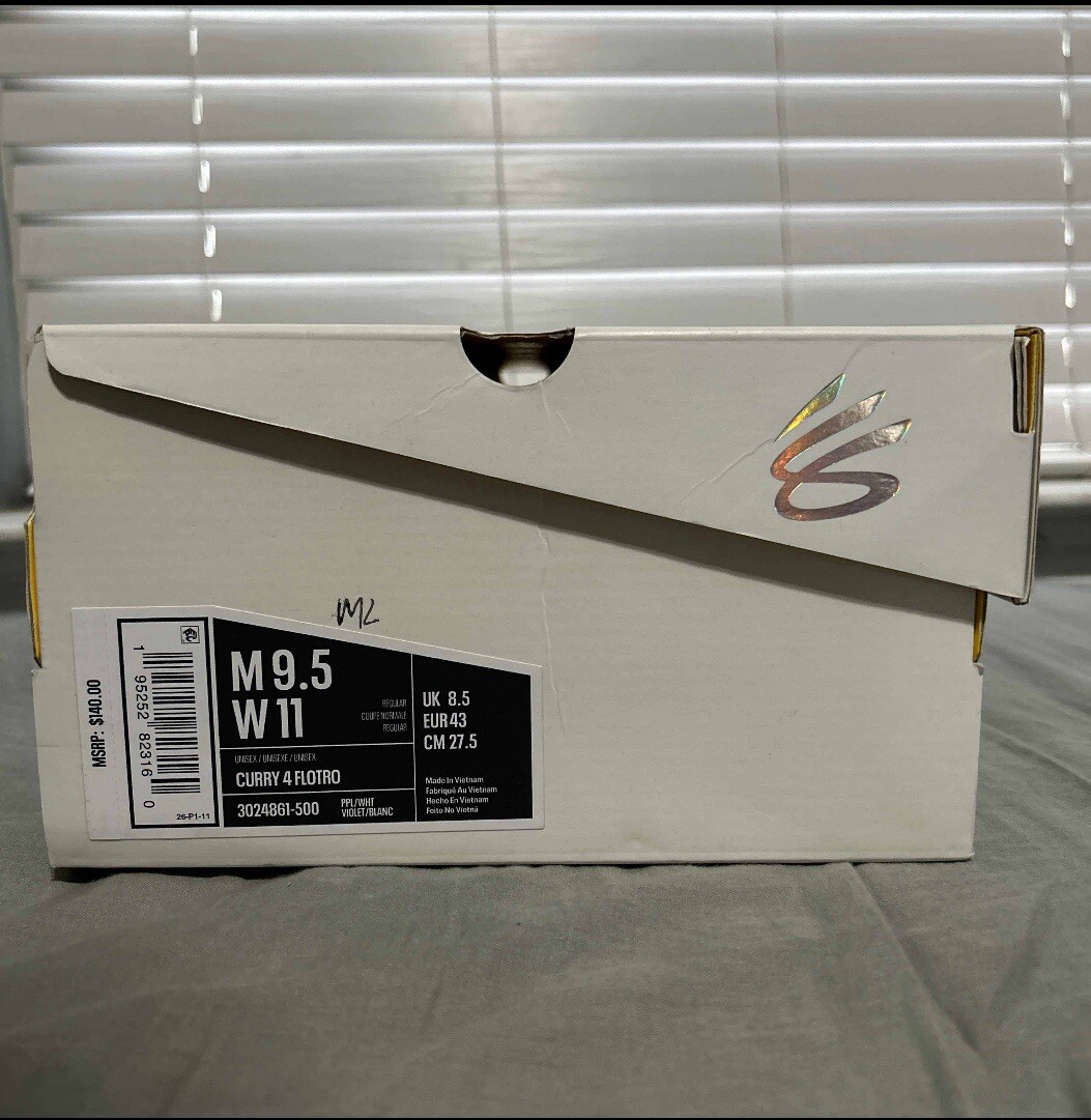 Curry 4 Flotro Lilac | eBay