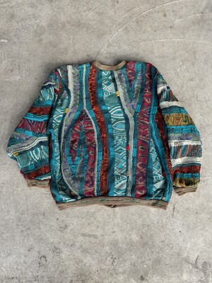 COOGI AUSTRALIA スカジャン Coogi Australia CG/69 Full Zip Men's Jacket Size L Cream
