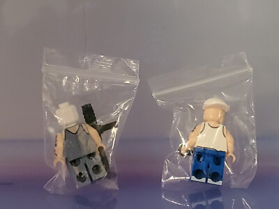 EMINEM 】SSLP20 - MINI LEGO FIGURES - SET OF 2: SLIM SHADY & D12