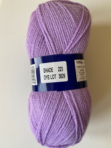 Woolcraft New Fashion Double Knitting Wool / Yarn 1 X 100g ball Various Colours - Picture 8 of 77