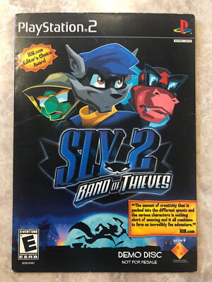 Sly 2 : Band of Thieves ( Sony Playstation 2 ) PS2 Demo Disc