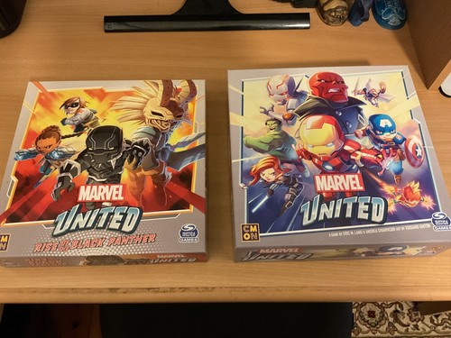 marvel united and rise of the black panther board games