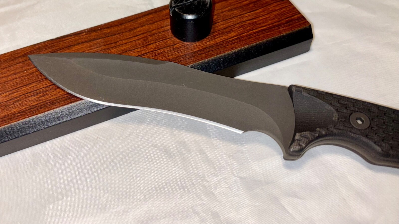 Spartan Blades Ronin Shinto Black S35VN Blade Black Micarta & Black Nylon Sheath