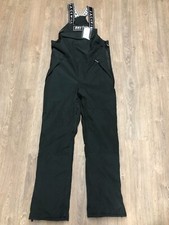 New Mens Jack Wills Black Dungarees With Tags Ski Wear Salopette Snow Gear
