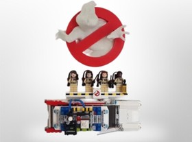 3D Wall Mount Display Holder for Lego Ghostbuster Ecto-1 (21108)