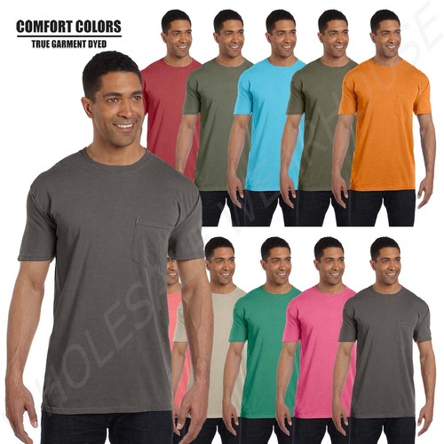 Garment Dyed Pocket T-Shirt S 