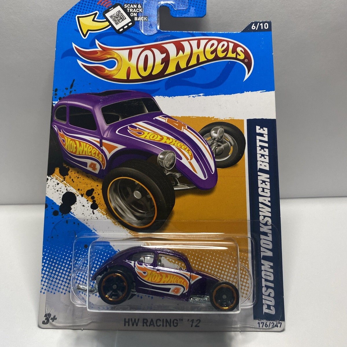 Hot Wheels HW Racing '12 Custom Volkswagen Beetle (Purple) | eBay