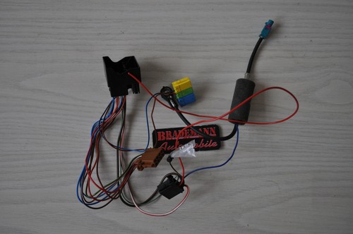 VW Skoda Audi Seat ORIGINAL Kabel Radio ISO Antennen Phantomspeisung