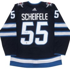 Mark Scheifele Autographed Winnipeg Jets Adidas Jersey (Frozen Pond COA & Holo)