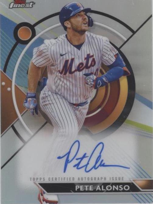 2023 Topps Finest - Pete Alonso #FA-PA - 1 of 1