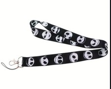 Nightmare Before Christmas Jack Skellington Face head Design Lanyard Halloween
