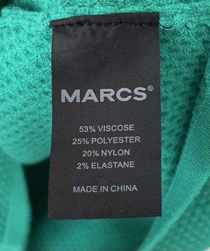Marcs Womens Size XL Top Green Knit Tank Sleeveless - Picture 4 of 7