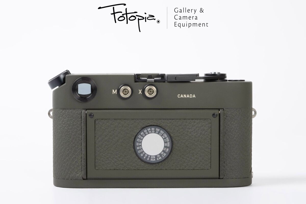 Leica M4-2 - Kanto Repaint; olive green finish (35mm Film Leica M4-2 - Kanto Repaint; olive green finish (35mm Film