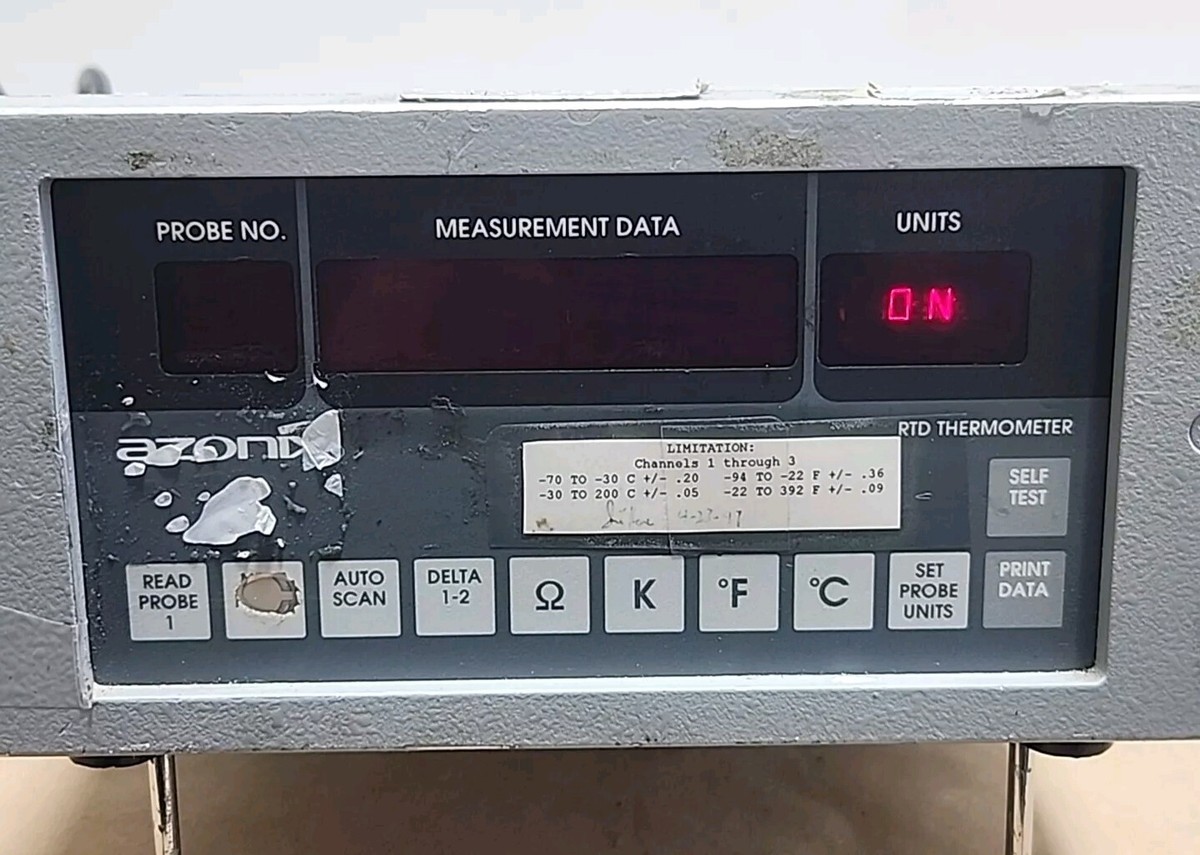 PREOWNED* Azonix A1011-IE-XX-CT41-CT41-CT41-P110 RTD Thermometer +