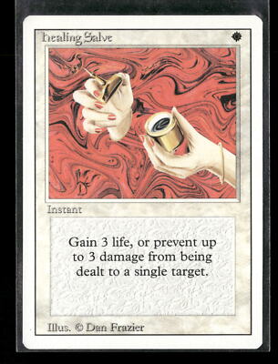 best healing cards mtg Healing Salve Revised Edition # Magic The Gathering MTG