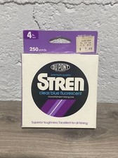 Vintage 80s DuPont Stren Monofilament Fishing Line New In Box 250 Yds 4 Lbs