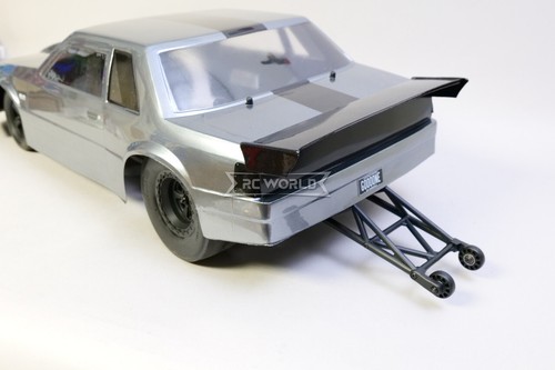 RC 1/10 Dragster Body 1991 FORD MUSTANG Fox Body Drag -PAINTED- - Picture 4 of 6