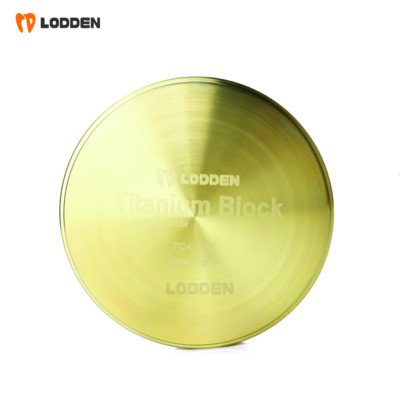 Dental Lab Alloy Titanium Metal Disc Blocks Square Plate 98mm TA2GR2/TC4GR5