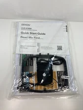 Denon AVR-S760H Instructions Packet with Antenna Quick Start Guide Stickers