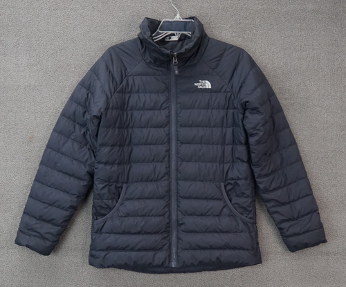 The North Face Youth Girls 550 Goose Down Puffer Jacket Size XL 18 Black
