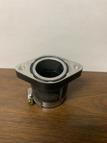 New Bronco Carburetor Flange YFM400 YFM450 Kodiak Grizzly Wolverine 127644 NSW - Picture 2 of 2