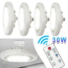 4x Modern Led Ceiling Fan with Light E27 Adjustable Bedroom Living Room Fan Lamp