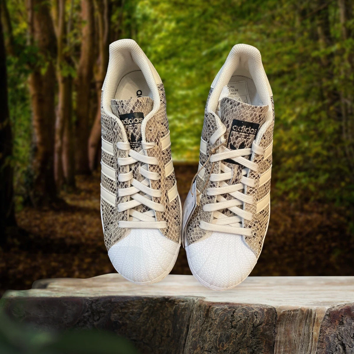 adidas gazelle silver green womens adidas Superstar ADV White Black Gum Leather Shoes 8 main image 1