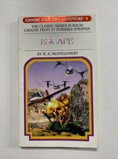 Escape (Choose Your Own Adventure #8) by R. A. Montgomery Chooseco 002