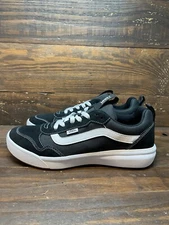 Vans Range EXP Mens Suede Canvas Black Sneaker Low Top VN0A5EDYIJU