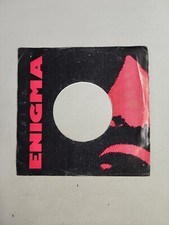 45 RPM 7" RECORD SLEEVES CO. SLEEVE 1 PACK SEE PHOTOS - Enigma SLV110