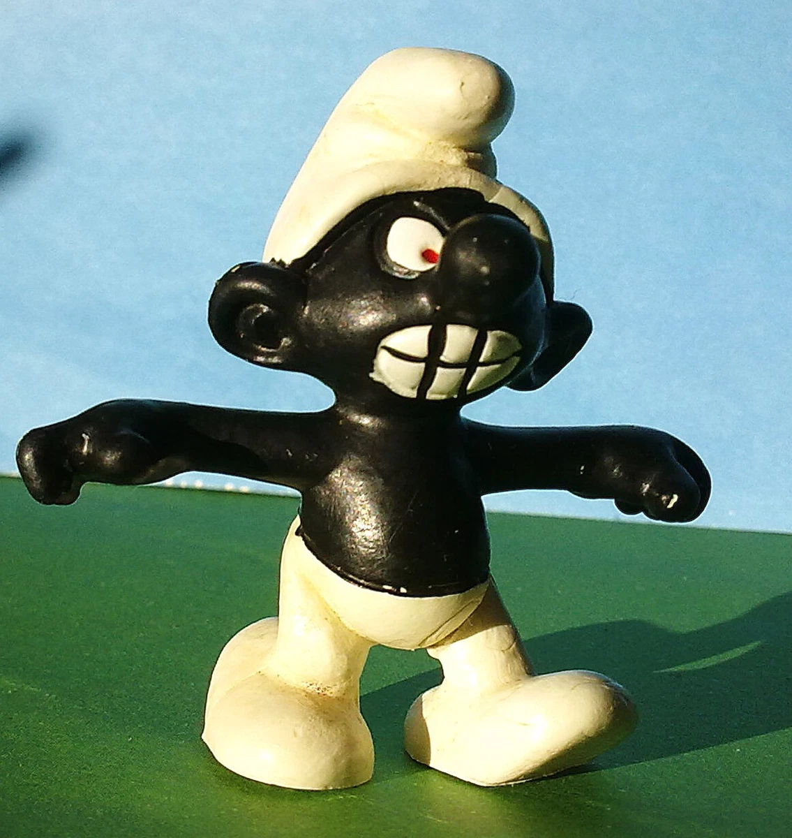 Les Schtroumpfs - Figurine Résine Collectoys N° 155 - Schtroumpf Noir