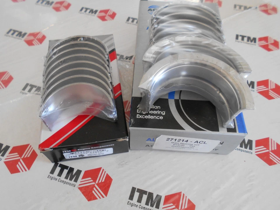 Volvo B18 & B20 AQ130 - P1800 - 122S, 544, 140 Ser. Juego de varilla y rodamientos principales -010 Foto 3 de 4