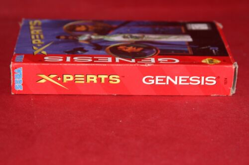 X-Perts (Sega Genesis, 1995) Authentic Game Cartridge, CIB Complete - Picture 6 of 10