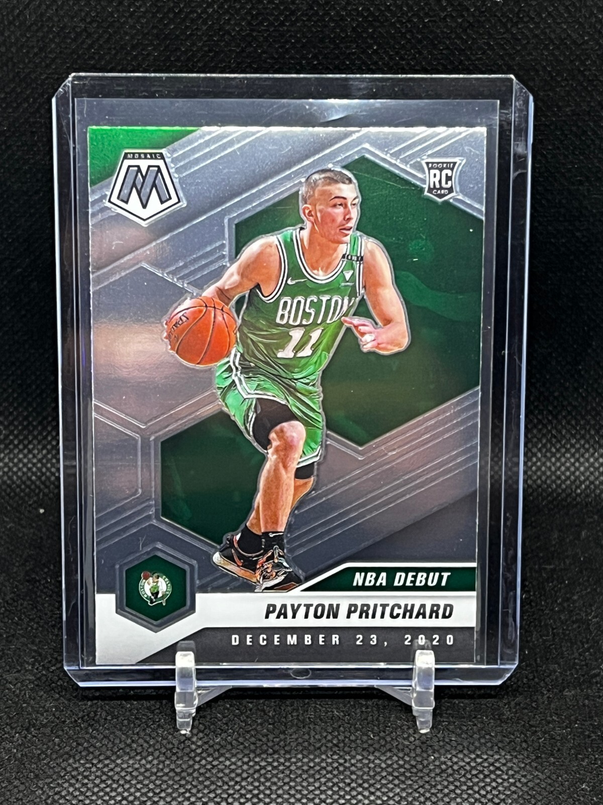 2020-21 Mosaic Basketball NBA Debut Payton Pritchard #269 RC