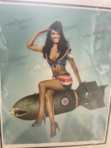 jj adams Kate Middleton On Catherine Wheel 42/95 Rare and Collectable Mint COA - Picture 3 of 5