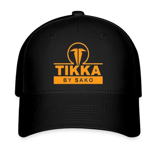 Tikka By Sako Finland Black Hat Baseball Cap Size S/M & L/XL - Picture 1 of 3