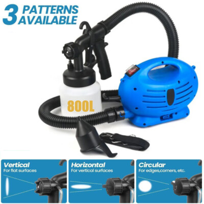 800ML Electric Spray Gun Airless HVLP Paint Sprayer Handheld DIY High Pressure