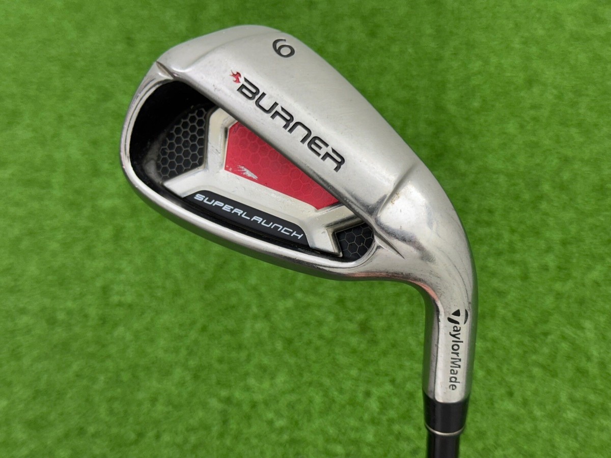 TaylorMade Burner SuperLaunch 9 Iron Regular Graphite Shaft TaylorMade Grip TaylorMade Burner SuperLaunch 9 Iron Regular Graphite Shaft TaylorMade Grip