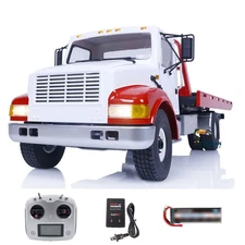 USED CROSSRC 1:10 WT4 RC Wrecker Truck Car Painted Assembled Road Rescue Vehicle